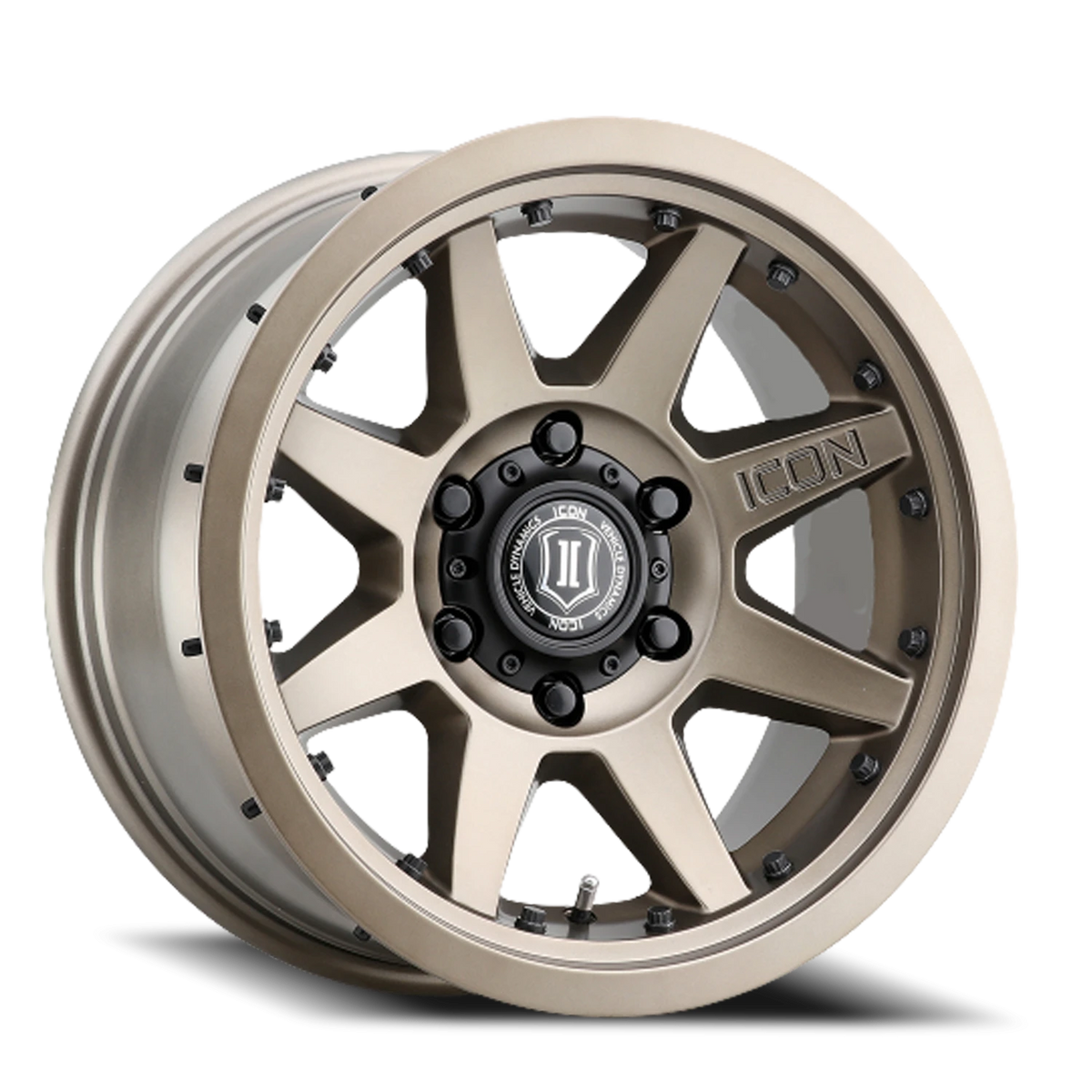 Icon Alloys Rebound Pro Bronze 17x8.5 +25 6x139.7mm 93.1mm