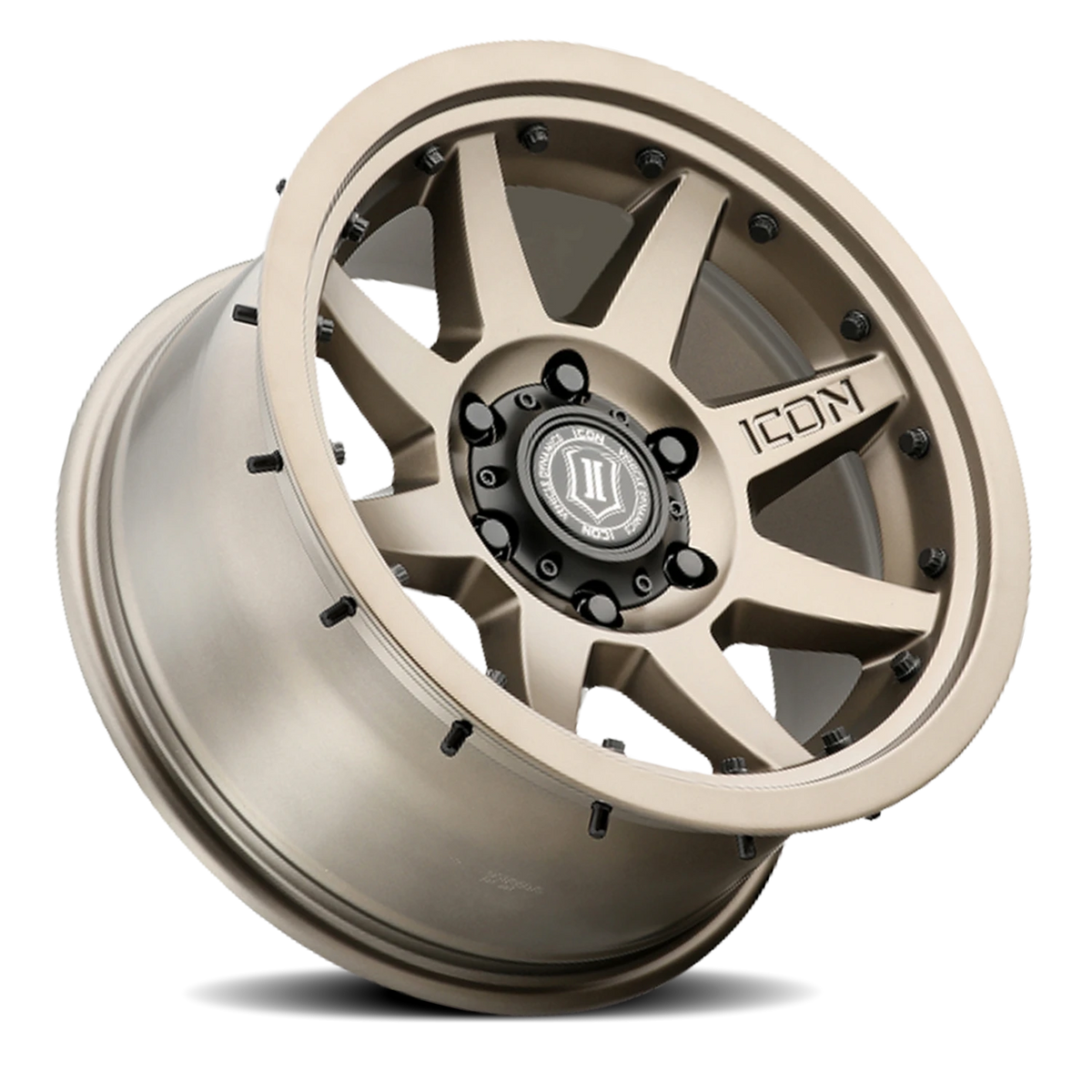 Icon Alloys Rebound Pro Bronze 17x8.5 +25 6x139.7mm 93.1mm