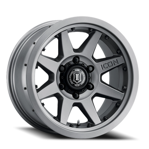 Icon Alloys Rebound Pro Titanium 17x8.5 0 5x114.3mm 71.5mm