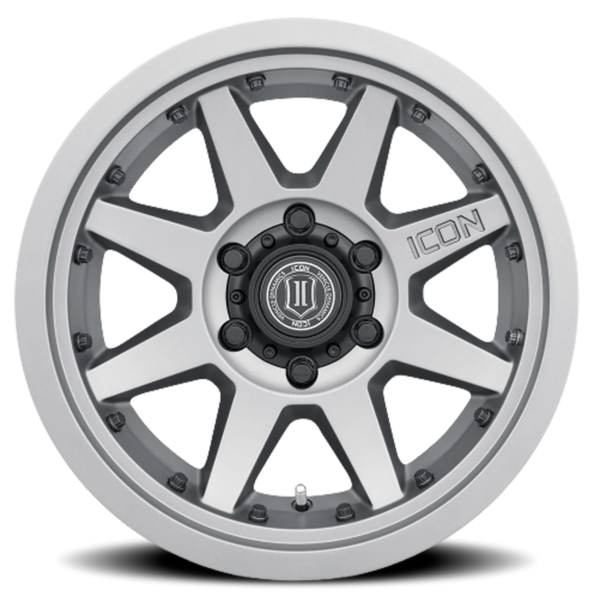 Icon Alloys Rebound Pro Titanium 17x8.5 +25 5x150mm 110.1mm