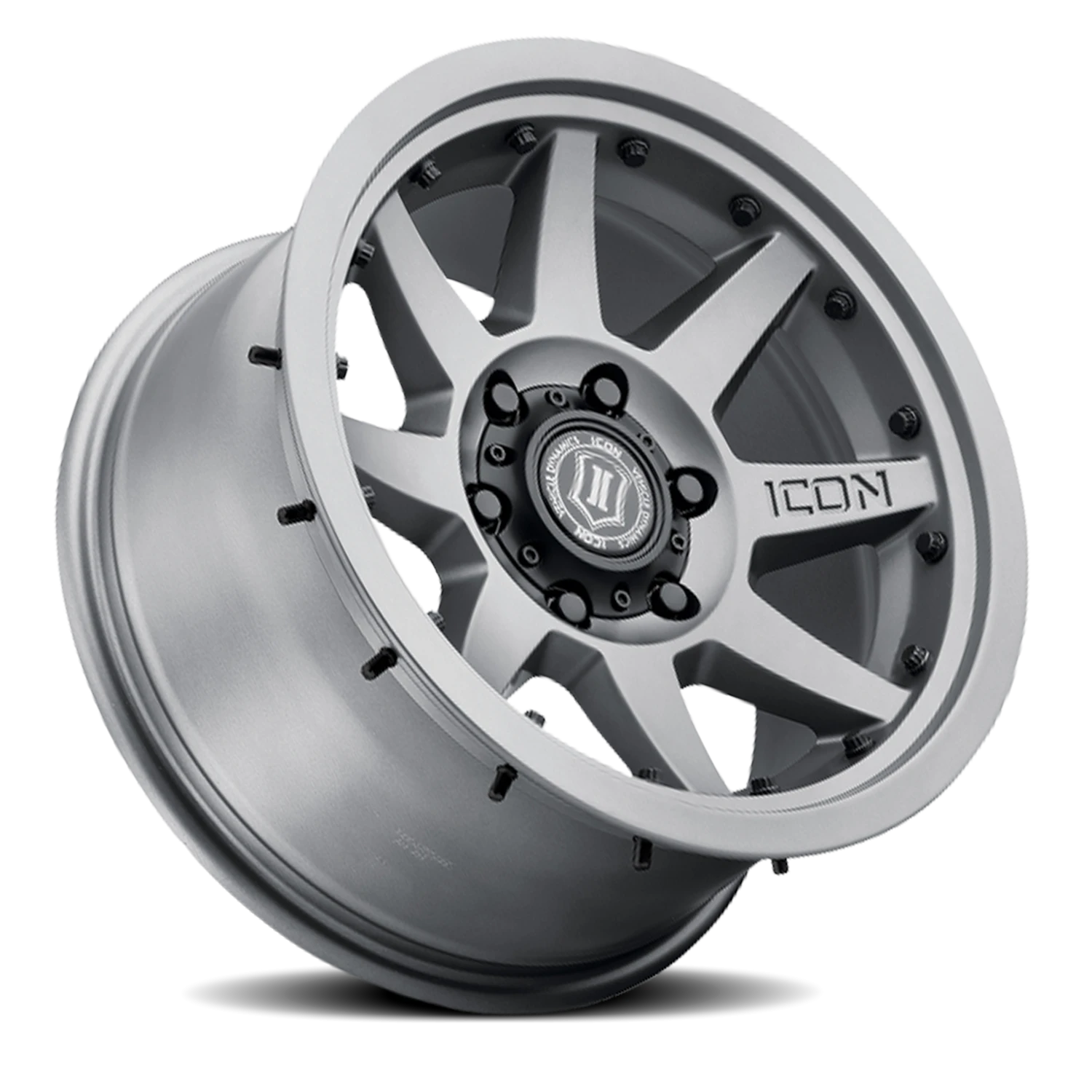 Icon Alloys Rebound Pro Titanium 17x8.5 +25 6x139.7mm 95.1mm