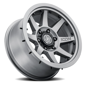 Icon Alloys Rebound Pro Titanium 17x8.5 +6 6x135mm 87.1mm
