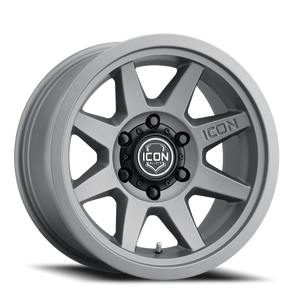 Icon Alloys Rebound SLX Charcoal 17x8.5 +25 6x139.7mm 95.1mm