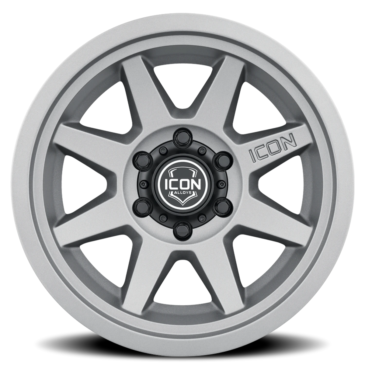 Icon Alloys Rebound SLX Charcoal 17x8.5 +25 6x139.7mm 95.1mm