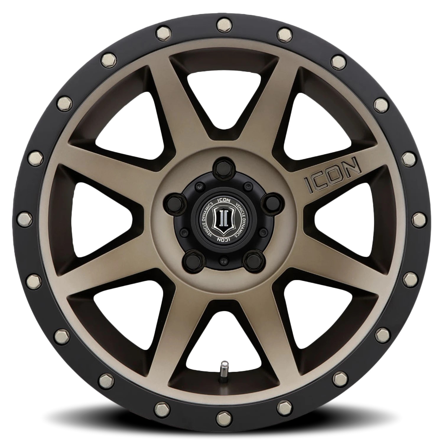 Icon Alloys Rebound Bronze 17x8.5 -6 5x127mm 72mm