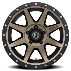 Icon Alloys Rebound Bronze 18x9 -12 5x127mm 71.5mm