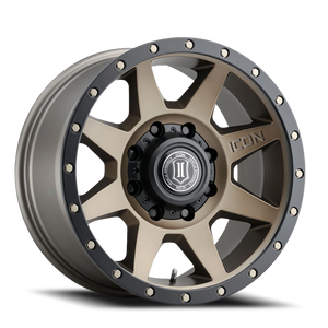 Icon Alloys Rebound Bronze 20x9 +12 8x165.1mm 121.4mm