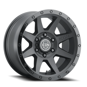 Icon Alloys Rebound Double Black 18x9 0 6x139.7mm 106.1mm
