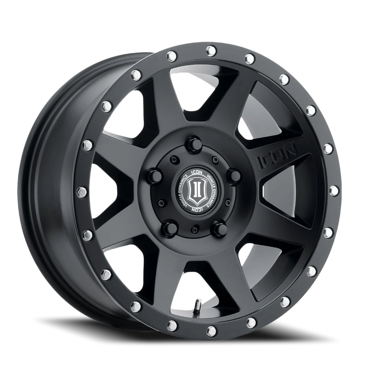 Icon Alloys Rebound Satin Black 18x9 -12 5x127mm 71.5mm