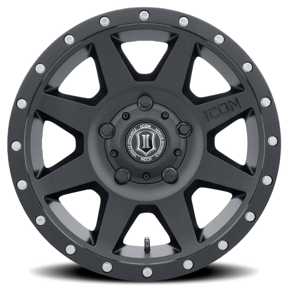 Icon Alloys Rebound Satin Black 18x9 -12 5x127mm 71.5mm