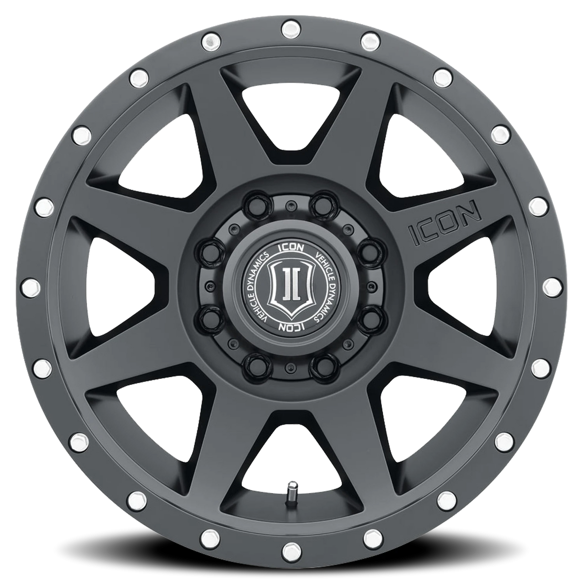 Icon Alloys Rebound Satin Black 20x9 +6 8x170mm 125mm