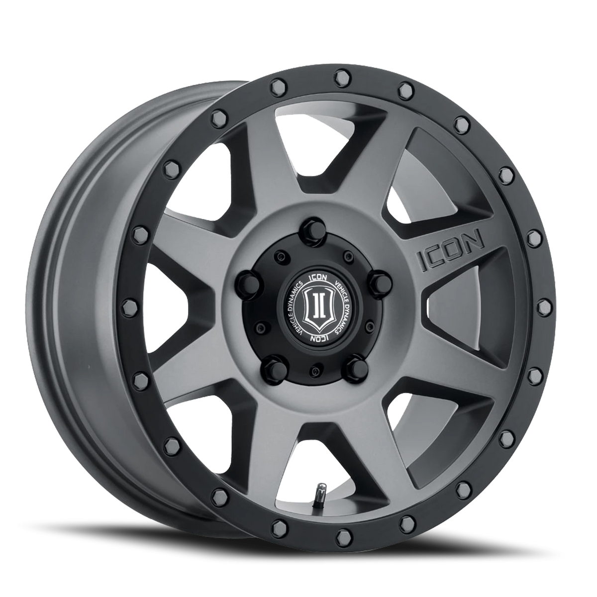 Icon Alloys Rebound Titanium 18x9 +25 5x150mm 110.1mm