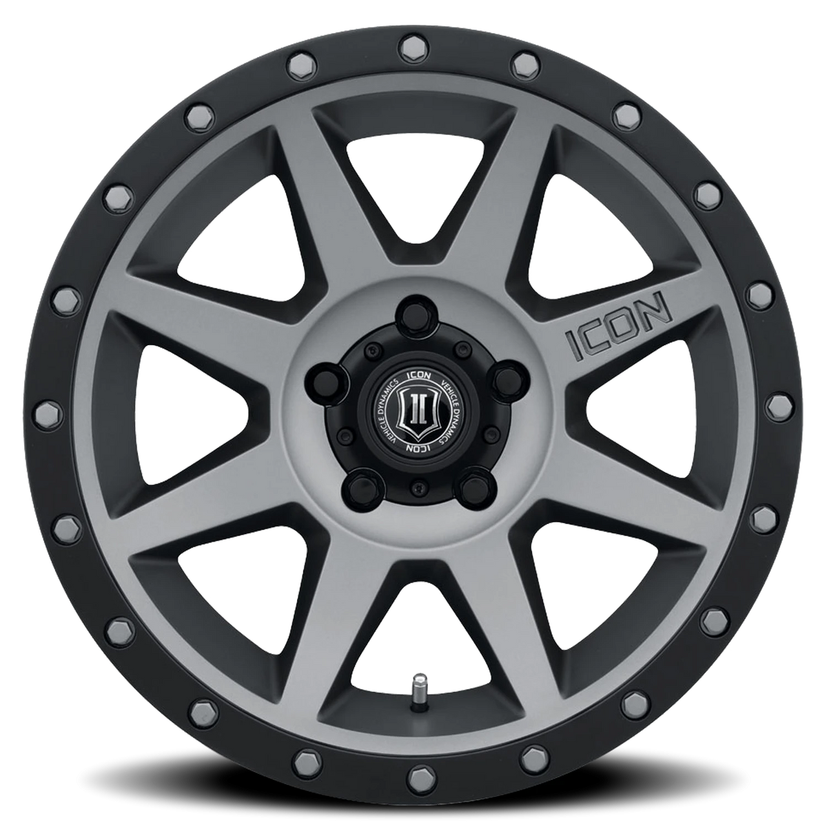 Icon Alloys Rebound Titanium 20x9 +16 5x150mm 110.1mm