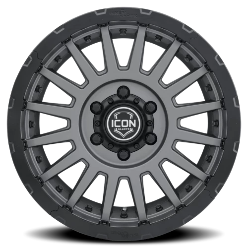 Icon Alloys Recon Pro Charcoal 17x8.5 0 6x139.7mm 106.1mm