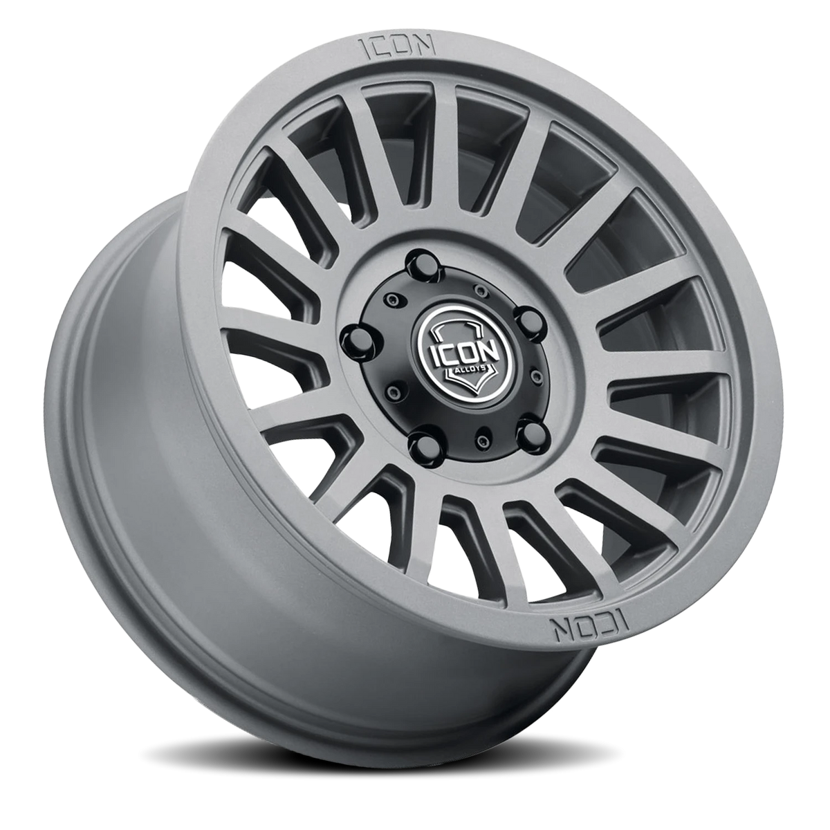 Icon Alloys Recon SLX Charcoal 17x8.5 +6 6x135mm 87.1mm