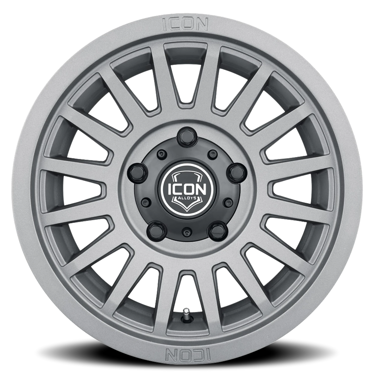 Icon Alloys Recon SLX Charcoal 17x8.5 +6 6x135mm 87.1mm