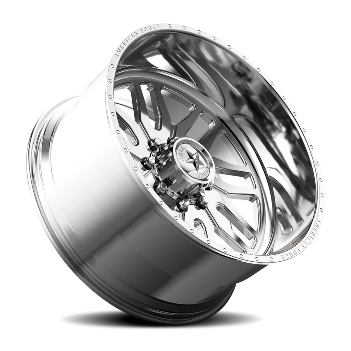 American Force H35 Redd SS Polished 22x12 -40 5x127mm 78.1mm - Wheelwiz