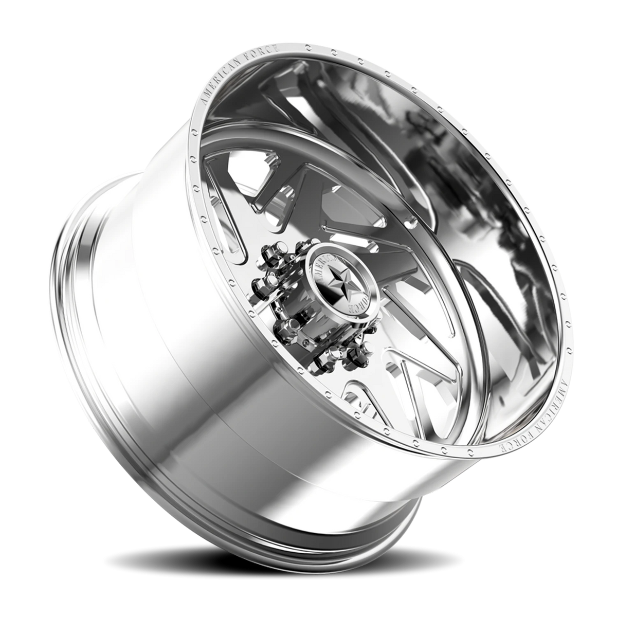 American Force N04 Revolt SS Polished 26x14 -73 6x135mm 87mm - Wheelwiz