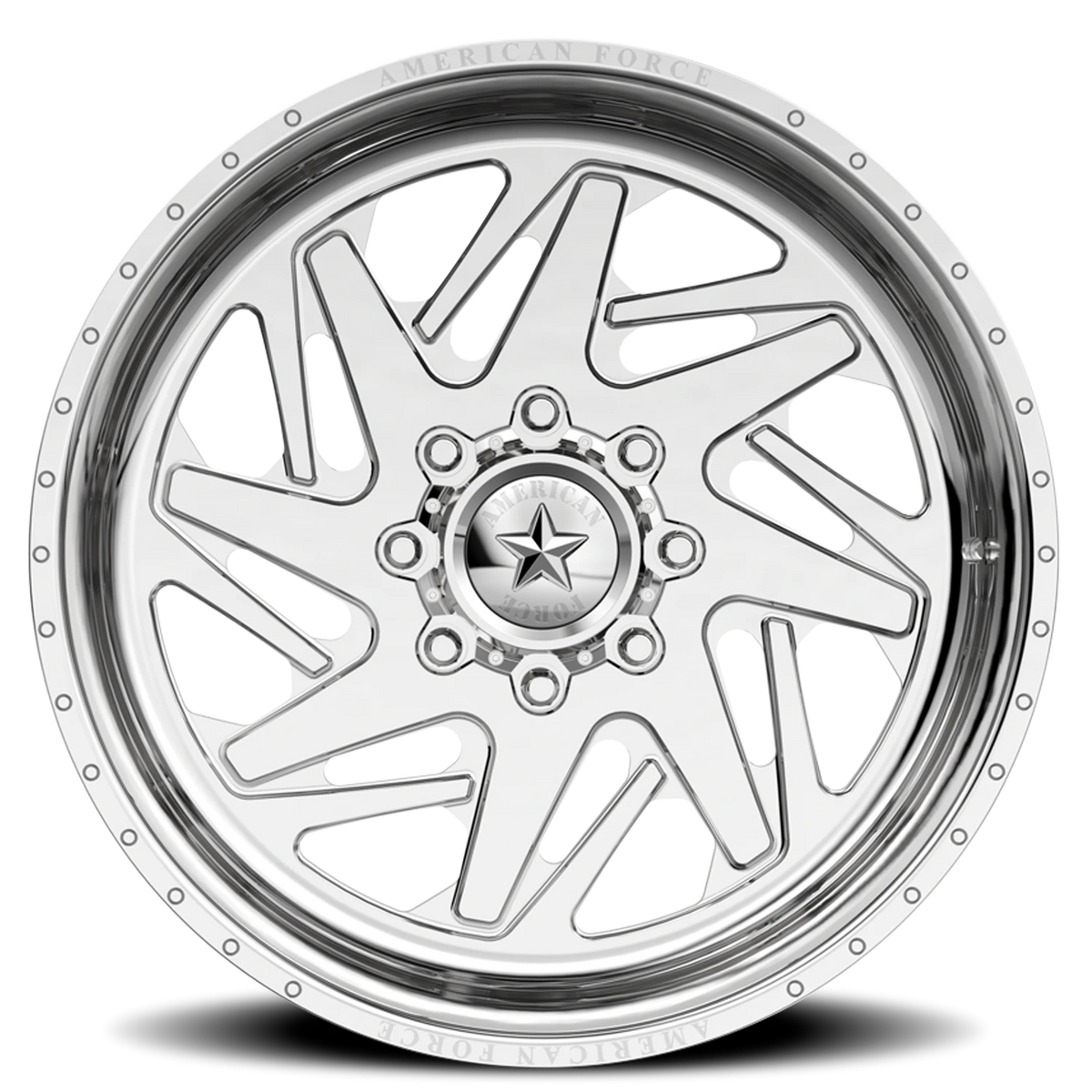 American Force N04 Revolt SS Polished 20x14 -73 6x139.7mm 78.1mm - Wheelwiz