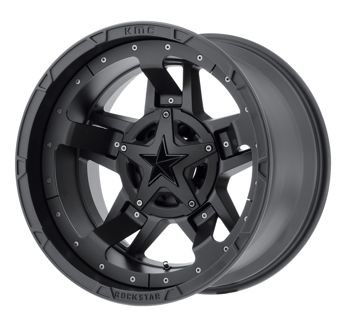 XD Series XD827 ROCKSTAR III Matte Black 20x9 +18 8x180mm 124.2mm - Wheelwiz