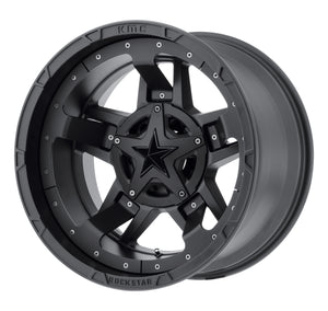 XD Series XD827 ROCKSTAR III Matte Black 20x9 +18 8x180mm 124.2mm - Wheelwiz