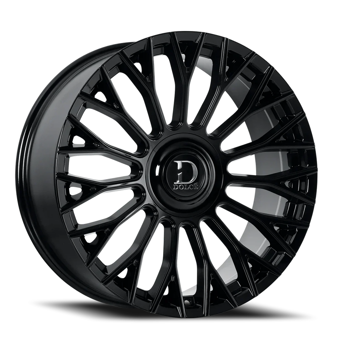 Dolce Luxury Roma Gloss Black 22x10.5 +35 5x112|5x120mm 74.1mm