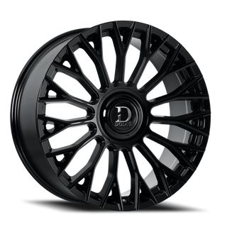 Dolce Luxury Roma Gloss Black 24x9 +28 5x112|5x120mm 73.1mm