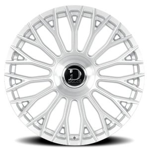 Dolce Luxury Roma Gloss Silver W/ Brushed Face 24x10 +35 6x135|6x139.7mm 106.2mm