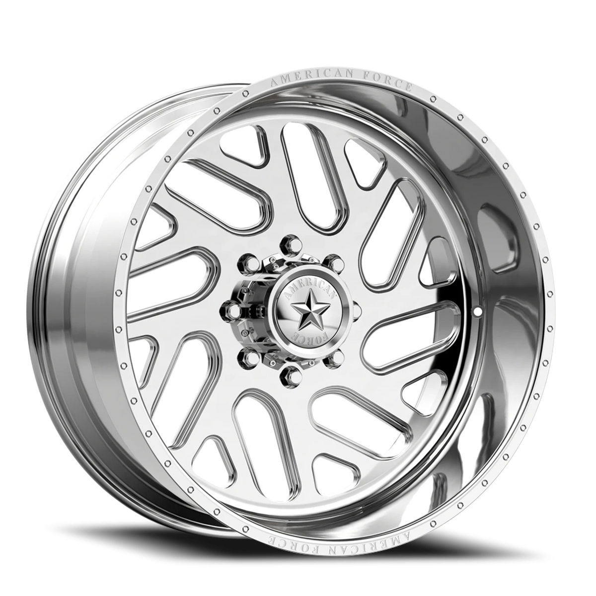 American Force G41 Rook SS Polished 22x12 -40 5x127mm 71.5mm - Wheelwiz