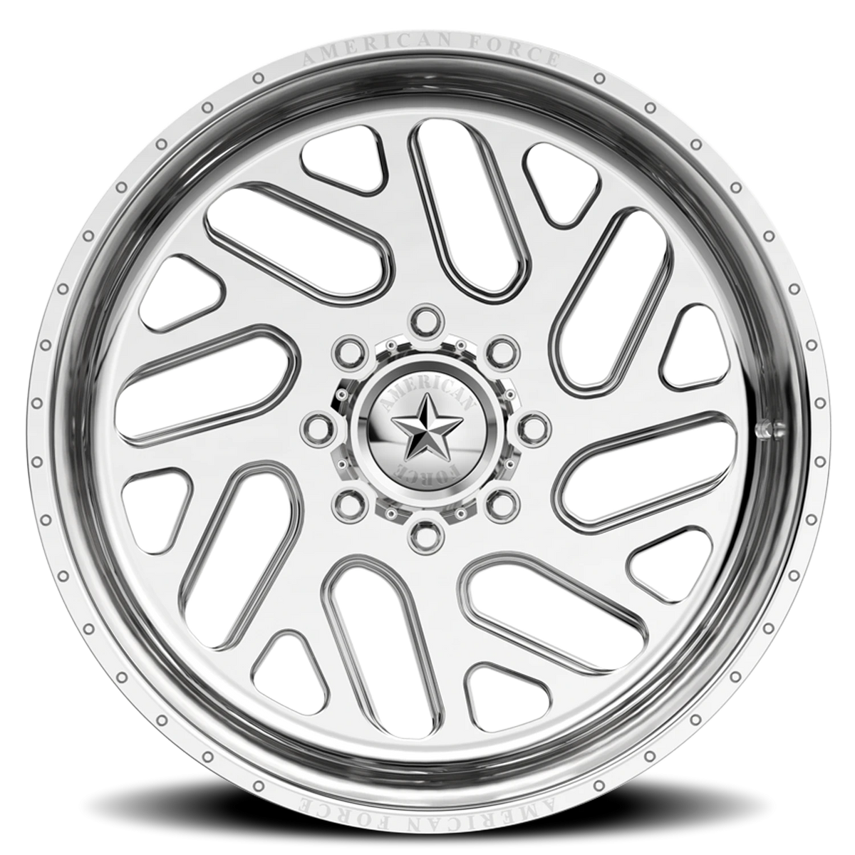 American Force G41 Rook SS Polished 22x12 -40 5x127mm 71.5mm - Wheelwiz