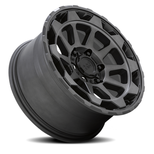 Black Rhino ROTOR Matte Gunmetal With Brushed Tinted Face 20x9 +2 5x127mm 71.5mm - Wheelwiz