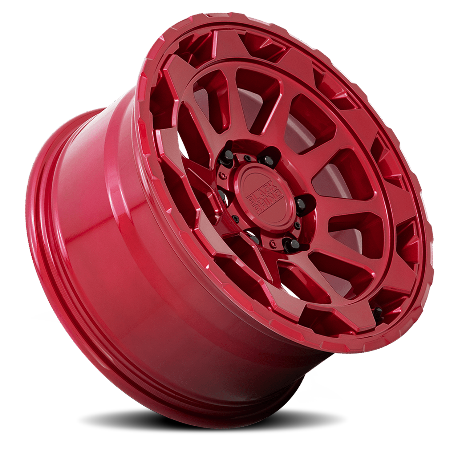 Black Rhino ROTOR Candy Red 20x9 +2 5x127mm 71.5mm - Wheelwiz