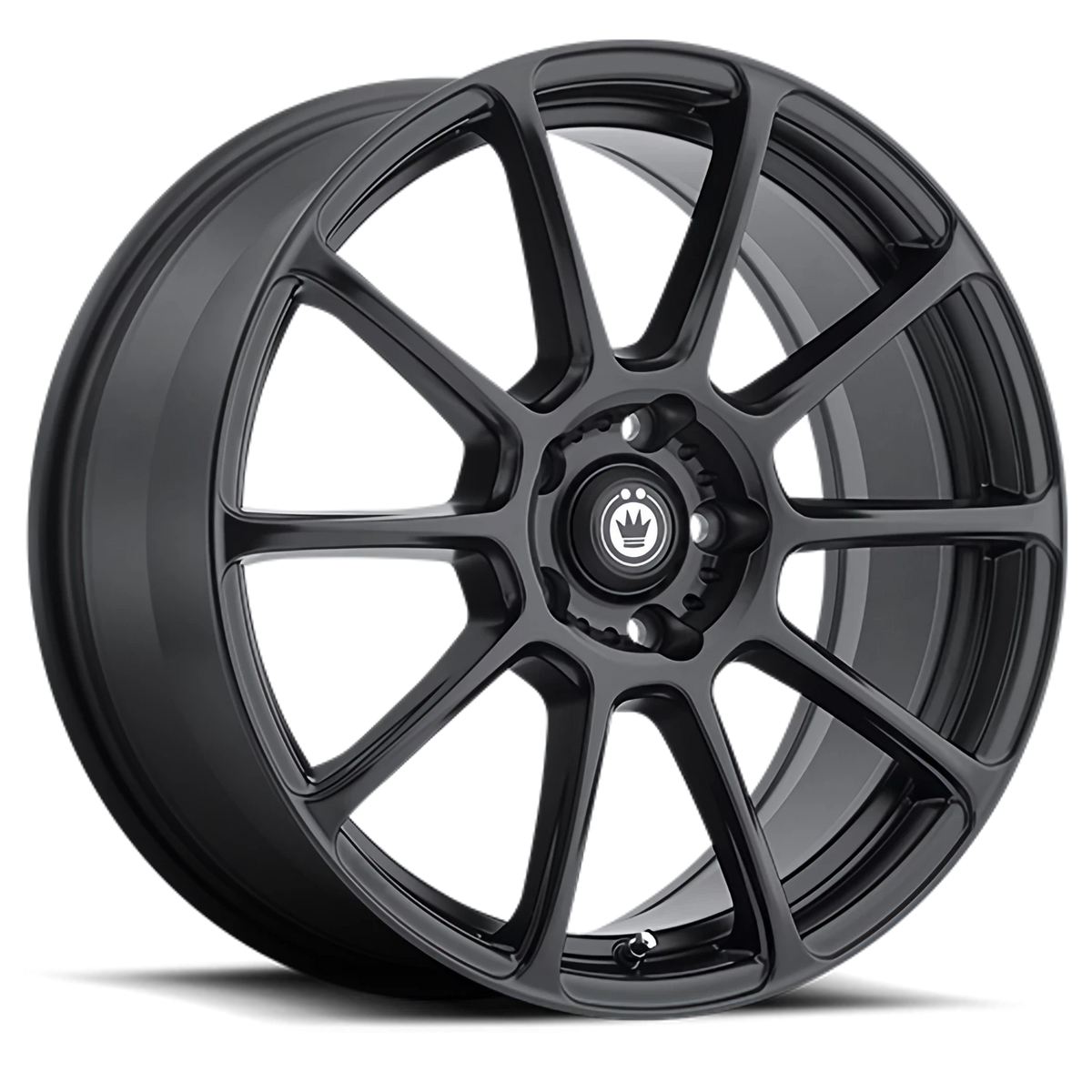 Konig Runlite Matte Black 18x8 +35 5x100mm 73.1mm - Wheelwiz