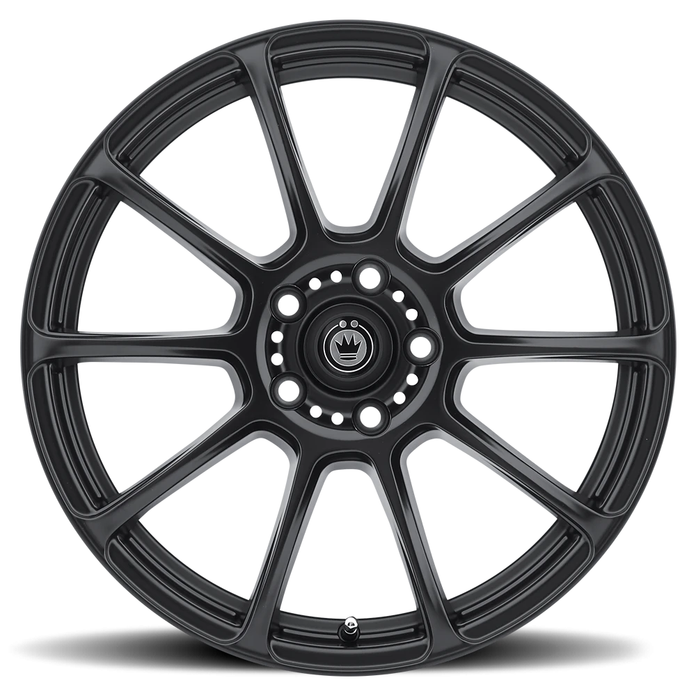 Konig Runlite Matte Black 18x8 +35 5x100mm 73.1mm - Wheelwiz