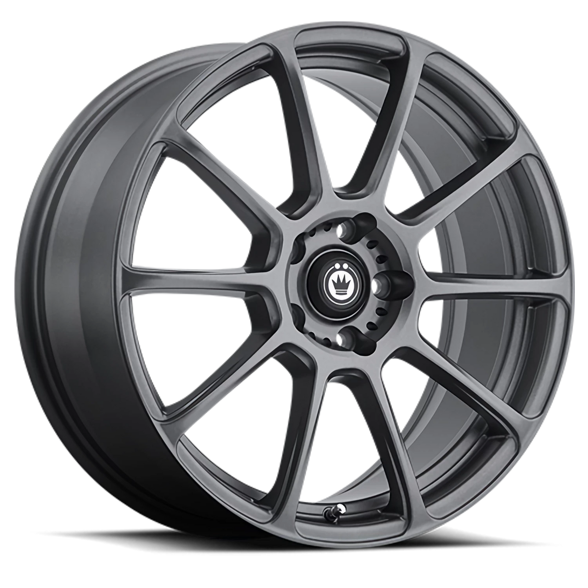 Konig Runlite Matte Grey 18x8 +35 5x114.3mm 73.1mm - Wheelwiz