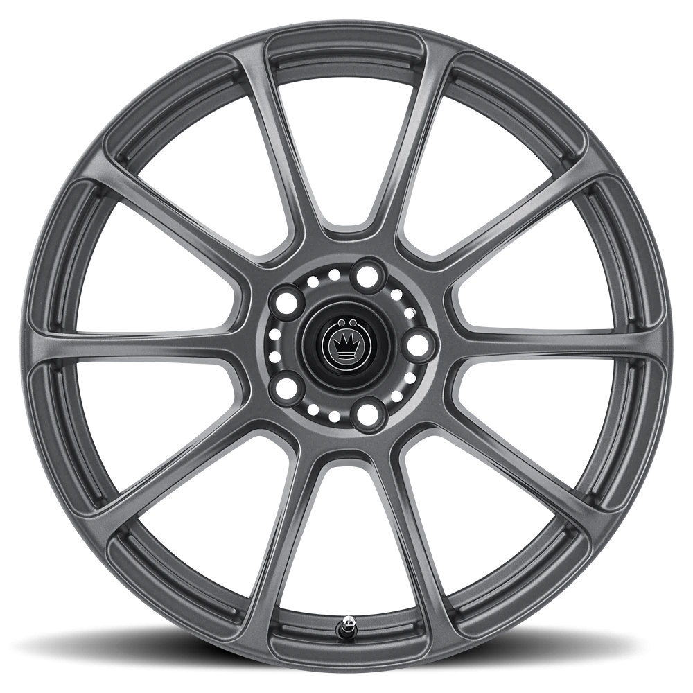 Konig Runlite Matte Grey 18x8 +35 5x114.3mm 73.1mm - Wheelwiz