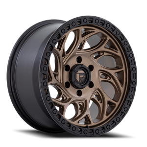 Fuel Offroad D841 RUNNER OR Bronze With Black Ring 17x9 -12 5x127mm 71.5mm