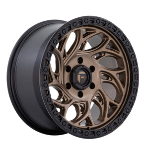 Fuel Offroad D841 RUNNER OR Bronze With Black Ring 17x9 -12 5x127mm 71.5mm