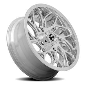 Fuel Offroad D204 RUNNER Polished 24x7 +13 4x156mm 132mm - Wheelwiz