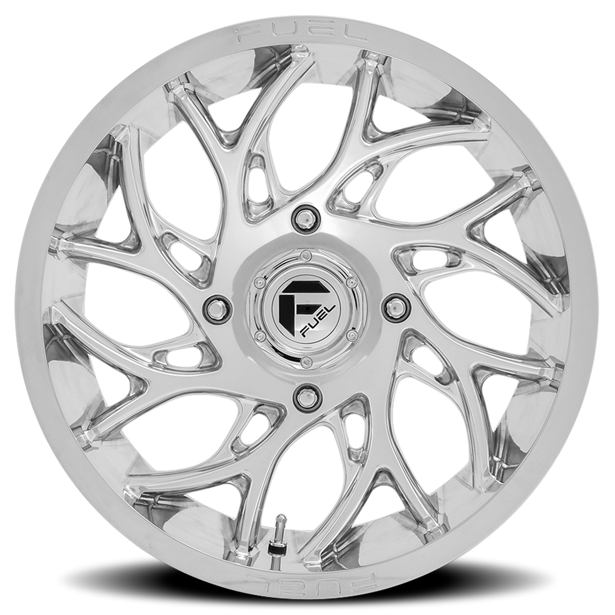 Fuel Offroad D204 RUNNER Polished 24x7 +13 4x156mm 132mm - Wheelwiz