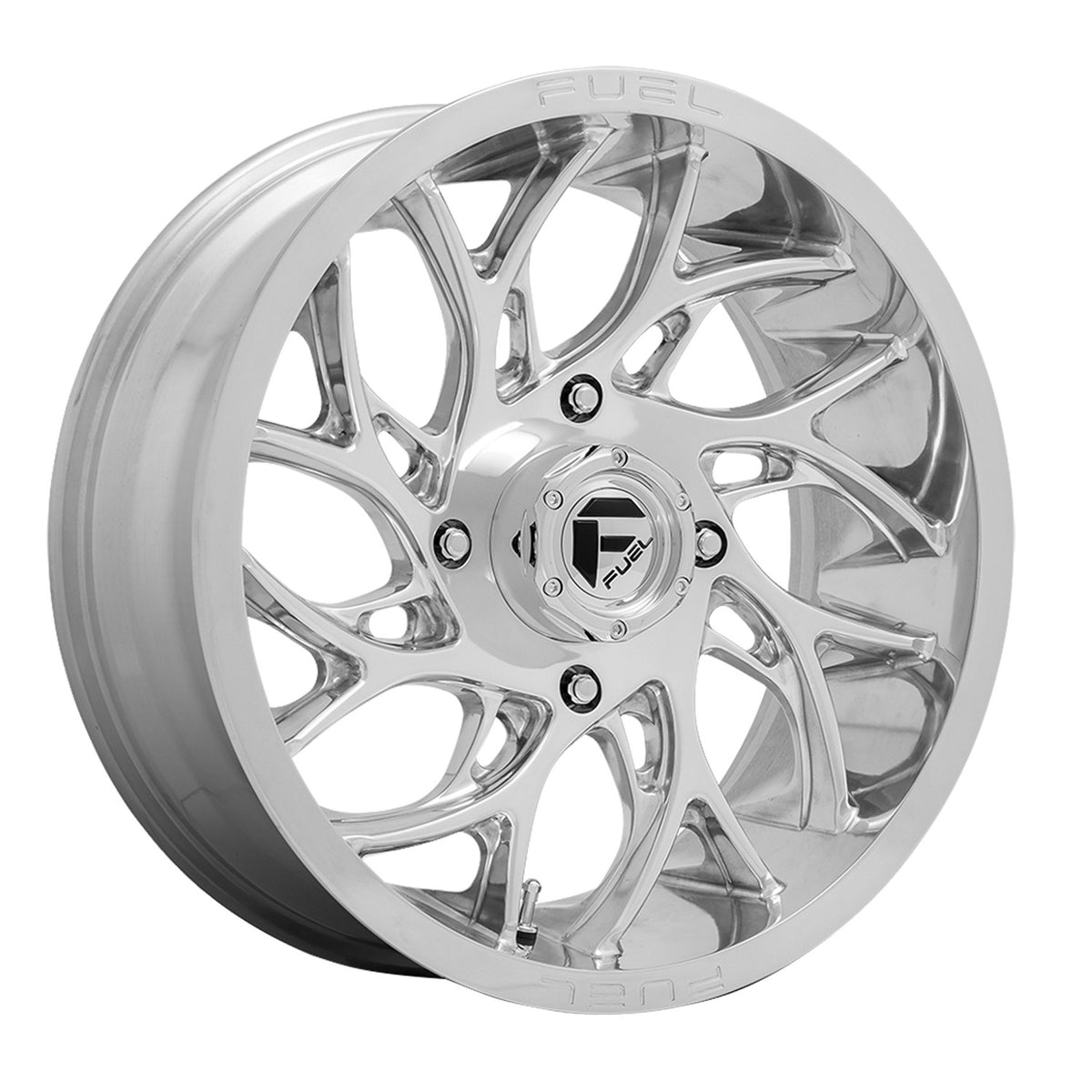 Fuel Offroad D204 RUNNER Polished 24x7 +13 4x156mm 132mm - Wheelwiz
