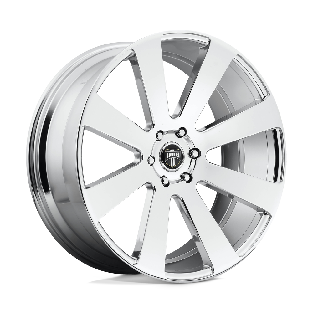 DUB S131 8-BALL Chrome Plated 22x9.5 +30 6x139.7mm 78.1mm - WheelWiz