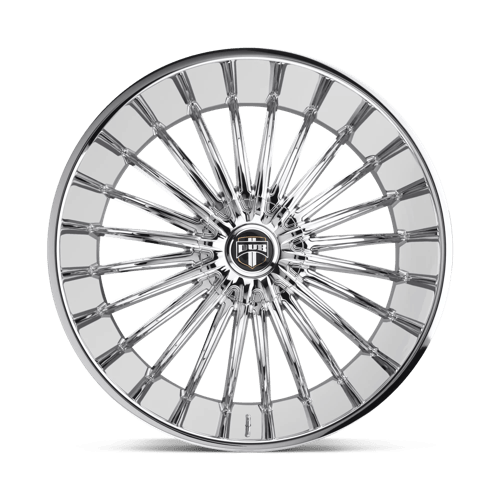 DUB R140 RSE Chrome 26x9.5 +10 Custom 72.6mm - Wheelwiz