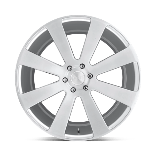 DUB S213 8-BALL Gloss Silver Brushed 24x10 +30 6x139.7mm 78.1mm - Wheelwiz
