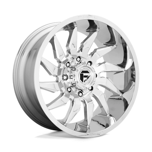 Fuel Offroad D743 SABER Chrome 22x10 -18 5x139.7mm 78.1mm - WheelWiz