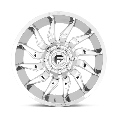 Fuel Offroad D743 SABER Chrome 22x10 -18 5x139.7mm 78.1mm - WheelWiz