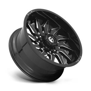 Fuel Offroad D744 SABER Gloss Black Milled 20x10 -18 5x127mm 71.5mm - Wheelwiz