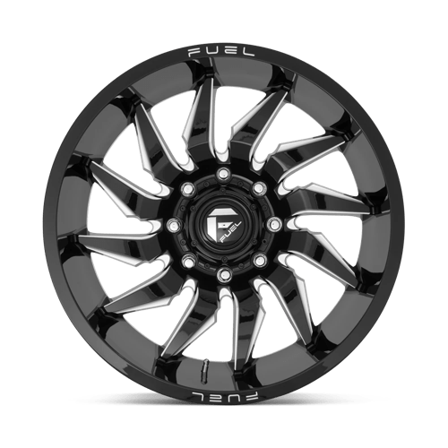Fuel Offroad D744 SABER Gloss Black Milled 22x10 -18 5x127mm 71.5mm - Wheelwiz