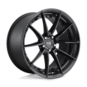 Niche M196 SECTOR Matte Black 20x10.5 +40 5x112mm 66.6mm - WheelWiz