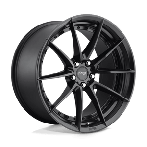 Niche M196 SECTOR Matte Black 20x10.5 +40 5x112mm 66.6mm - WheelWiz